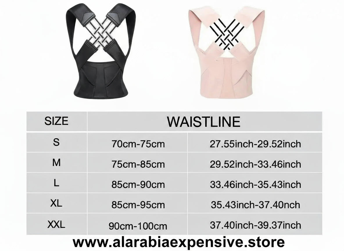 Adjustable Back posture Belt