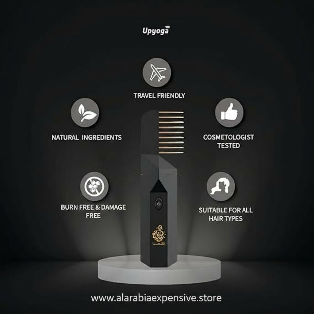 2 in 1 Hair Comb Incense Burner