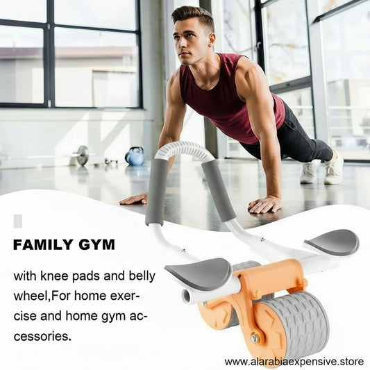2-in-1 Abs Roller Wheel for Workouts