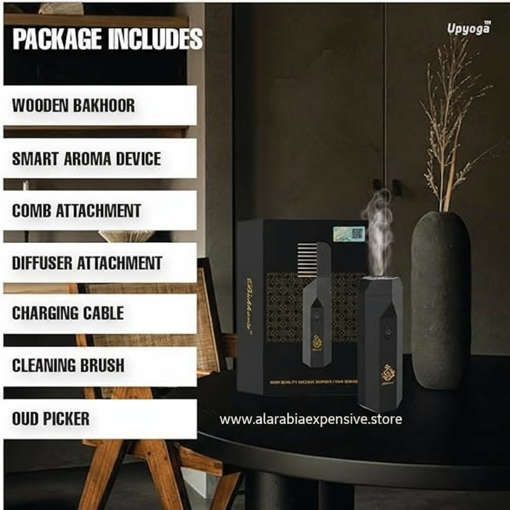 2 in 1 Hair Comb Incense Burner