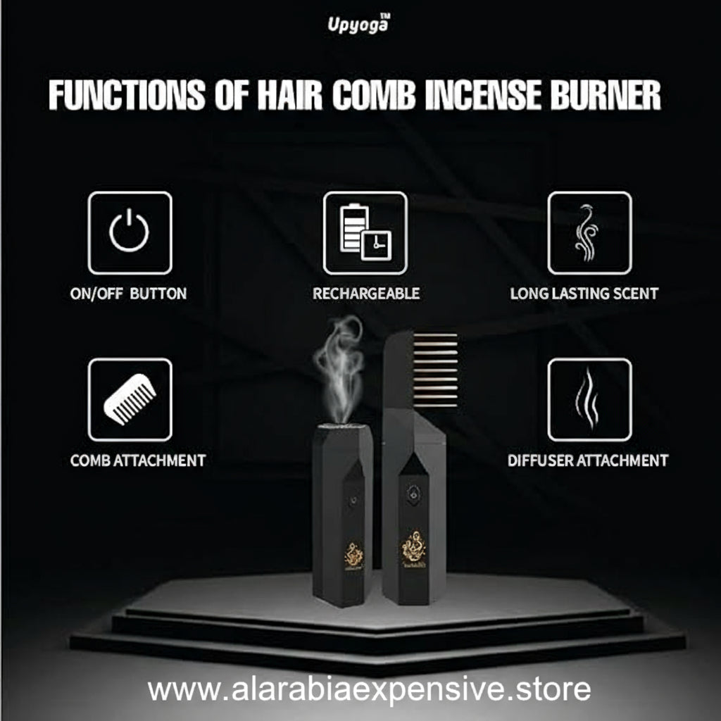2 in 1 Hair Comb Incense Burner