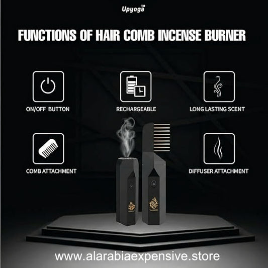 2 in 1 Hair Comb Incense Burner