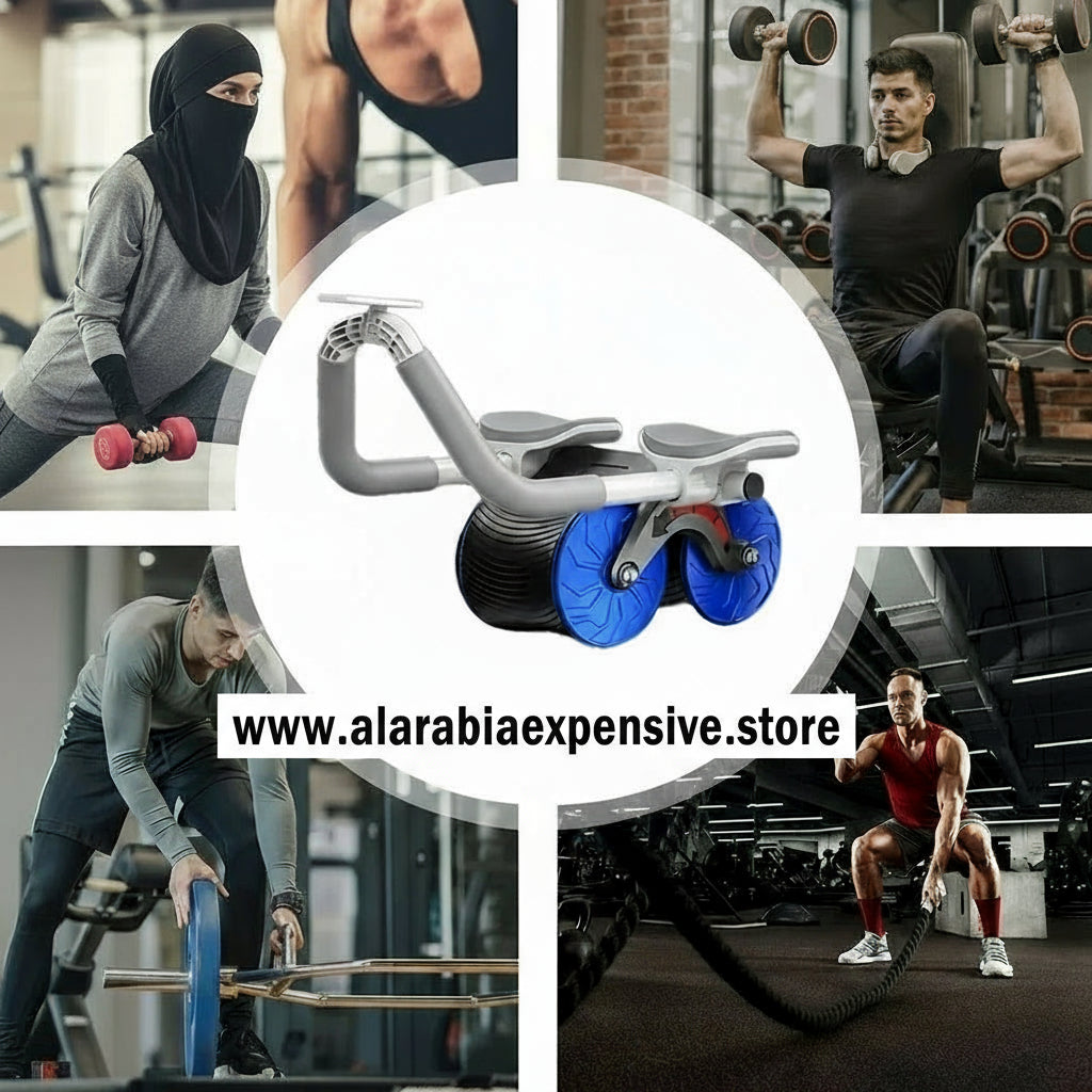 2-in-1 Abs Roller Wheel for Workouts