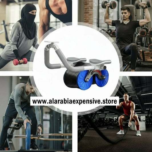 2-in-1 Abs Roller Wheel for Workouts